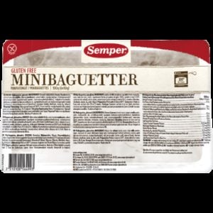 Semper Minibaguette Wit 300 gram (6 stuks)
